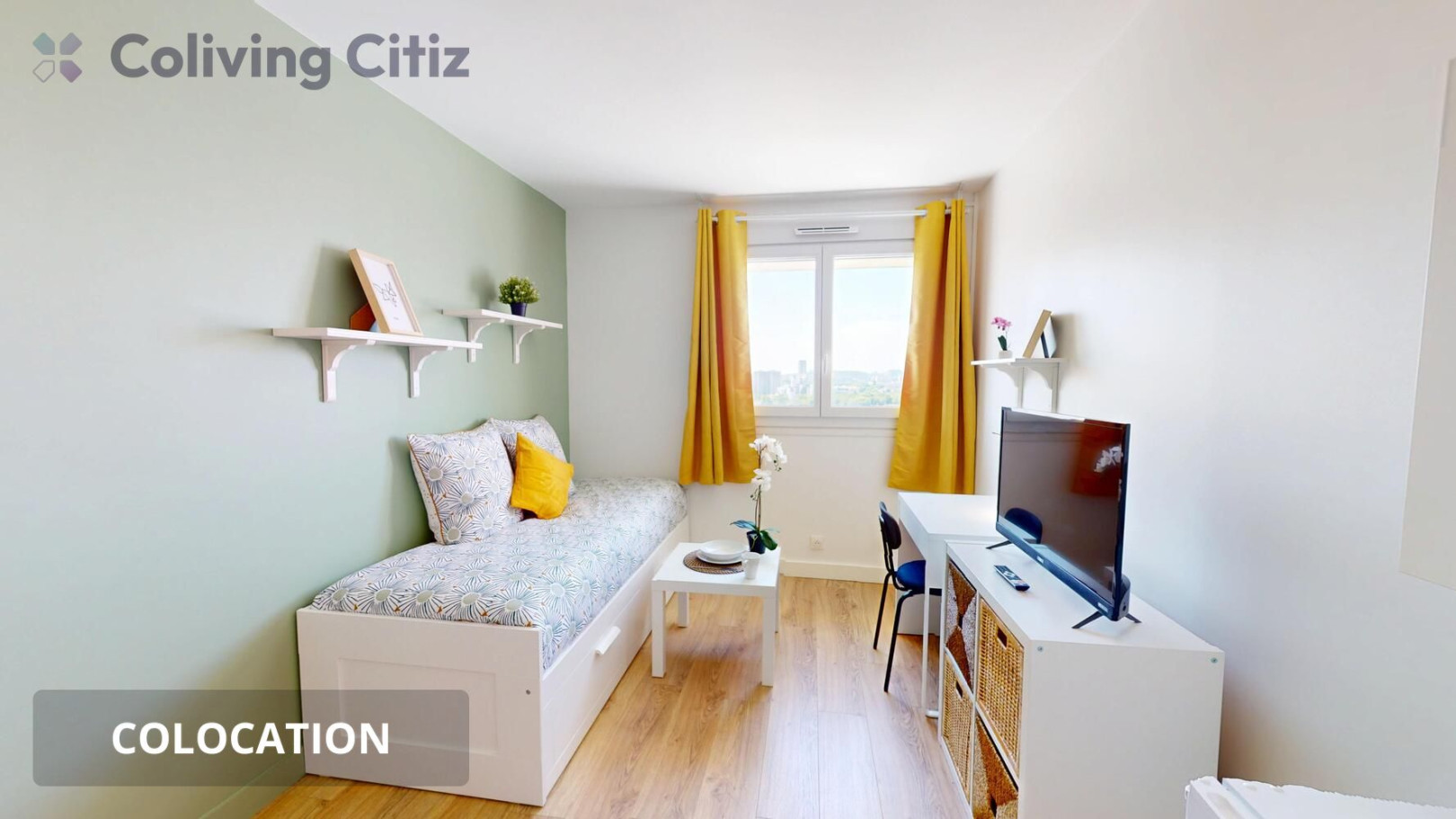 
                                                Colocation
                                                 Chambre meublée en colocation