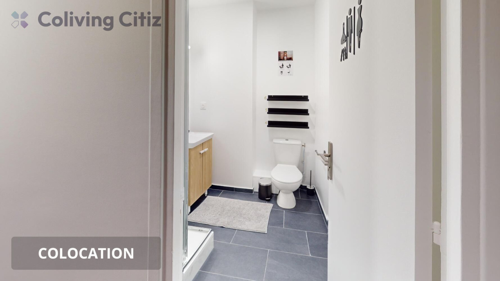 
                                                Colocation
                                                 Chambre meublée en colocation