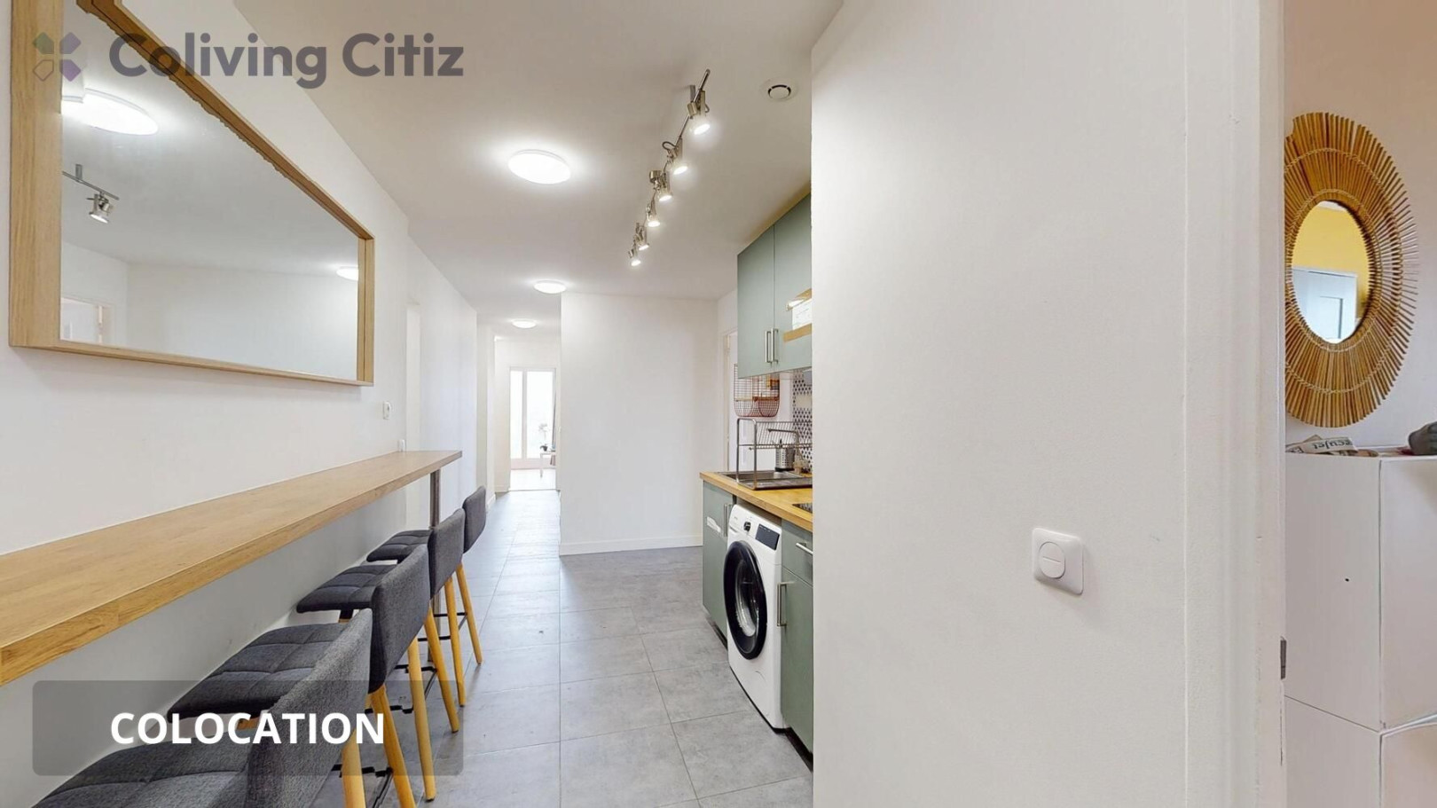 
                                                Colocation
                                                 Chambre meublée en colocation