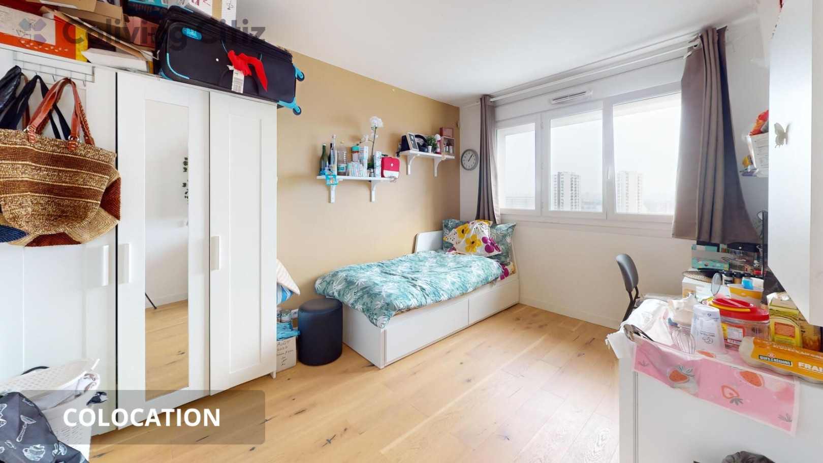 
                                                Colocation
                                                 Chambre meublée en colocation