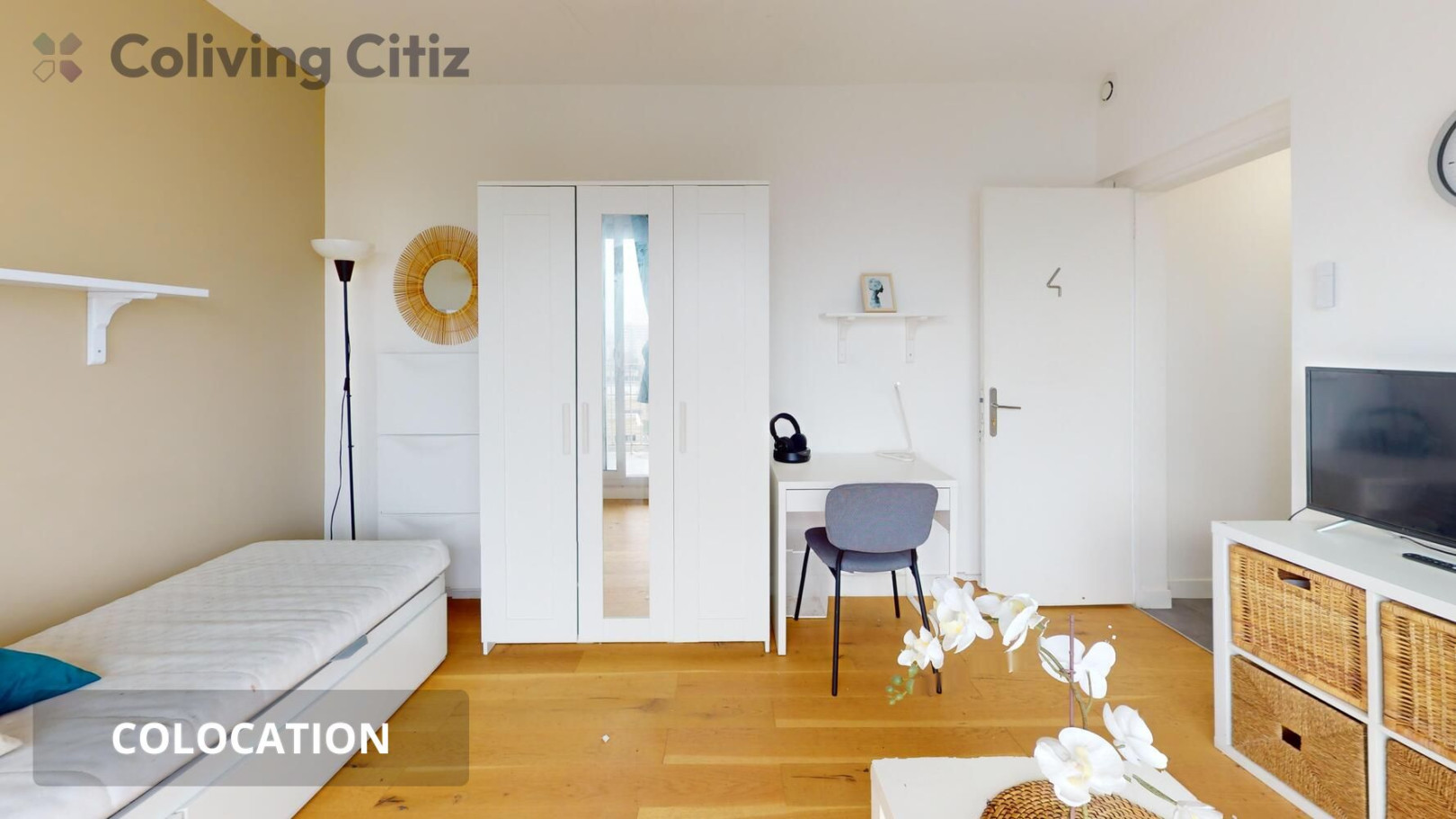 
                                                Colocation
                                                 Chambre meublée en colocation