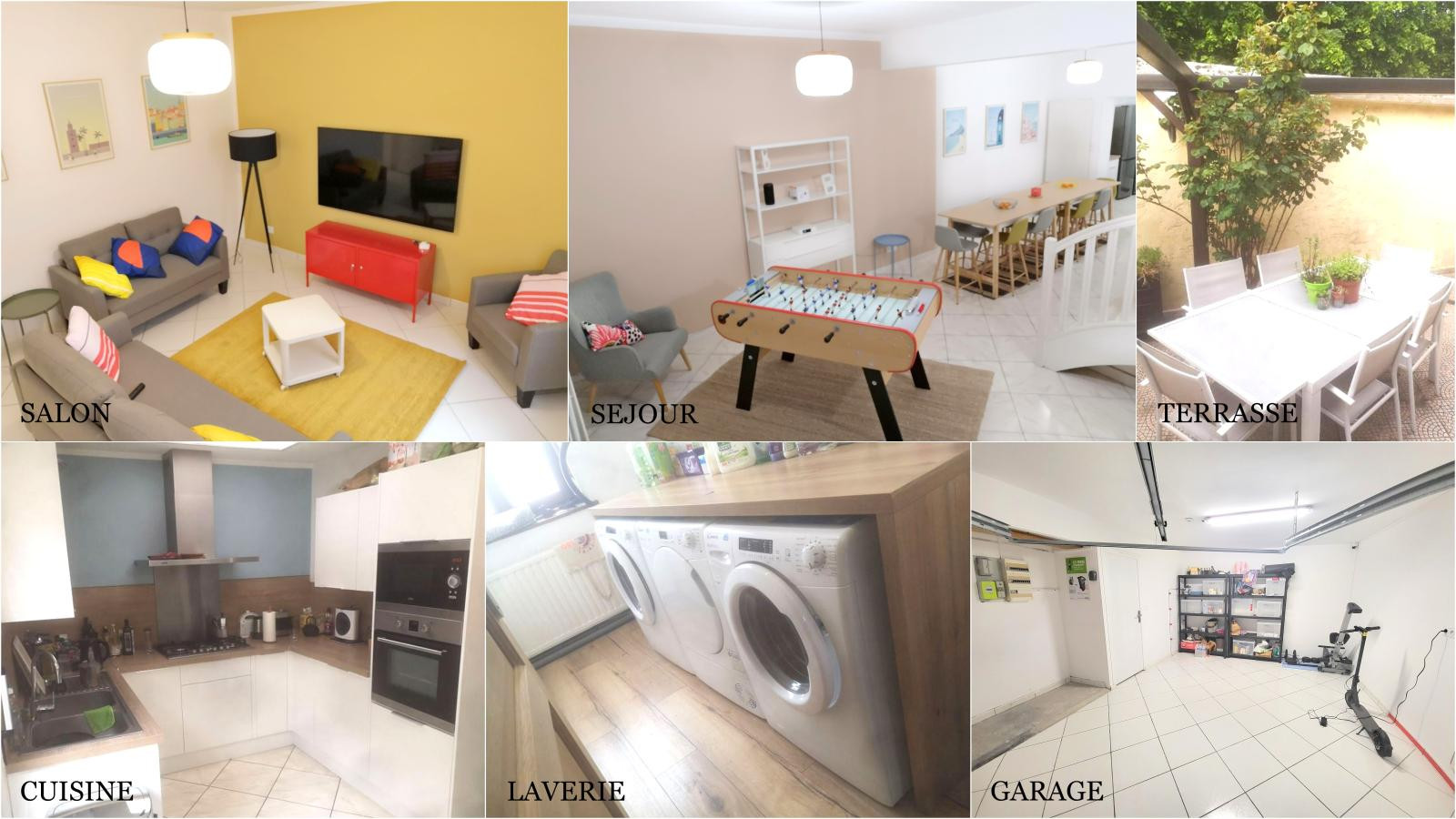 
                                                Colocation
                                                 Chambre meublée SDB privative + garage