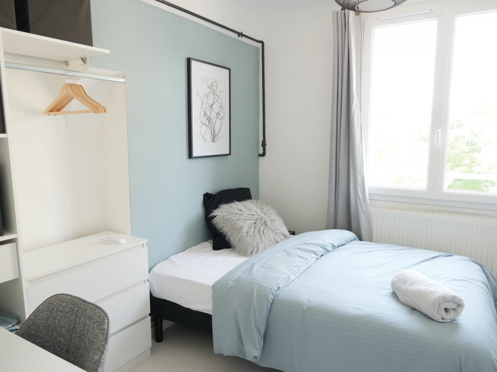 
                                                Location
                                                 Chambres cosy avec douche privée - tout inclus avec ménage (loyer tout inclus)