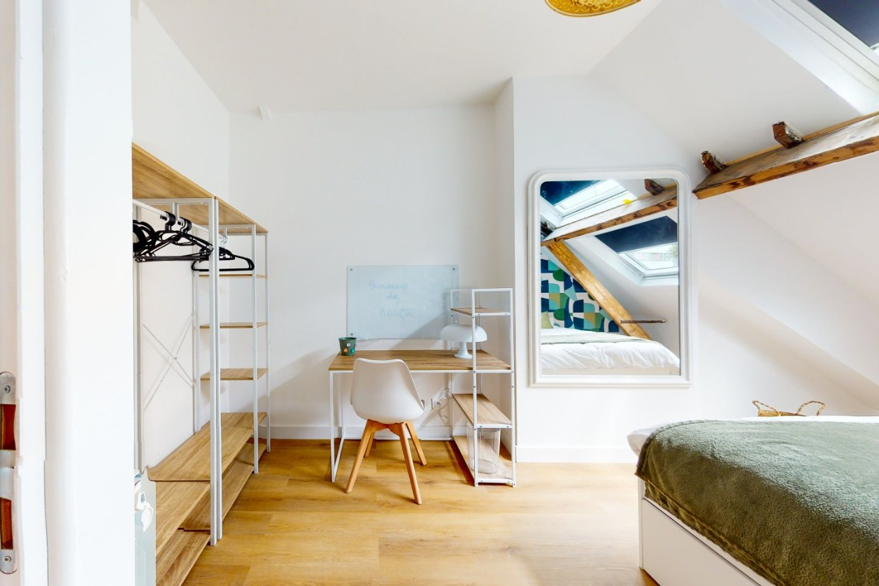
                                                Colocation
                                                 Chambres privées en coliving - Lille Cormontaigne