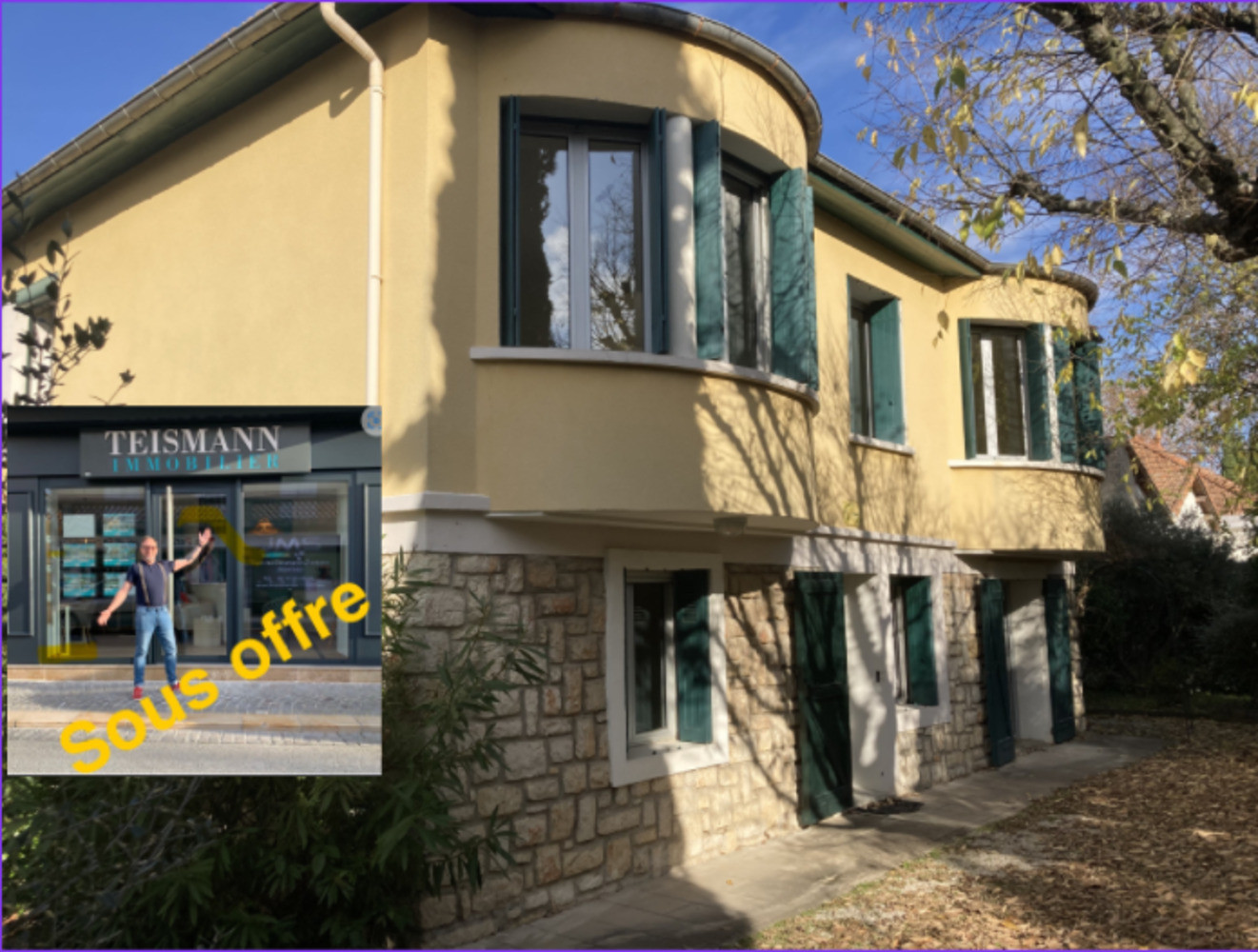 
                                                Vente
                                                 CHARLEVAL Maison T6, 110 m² en R+1 , garage