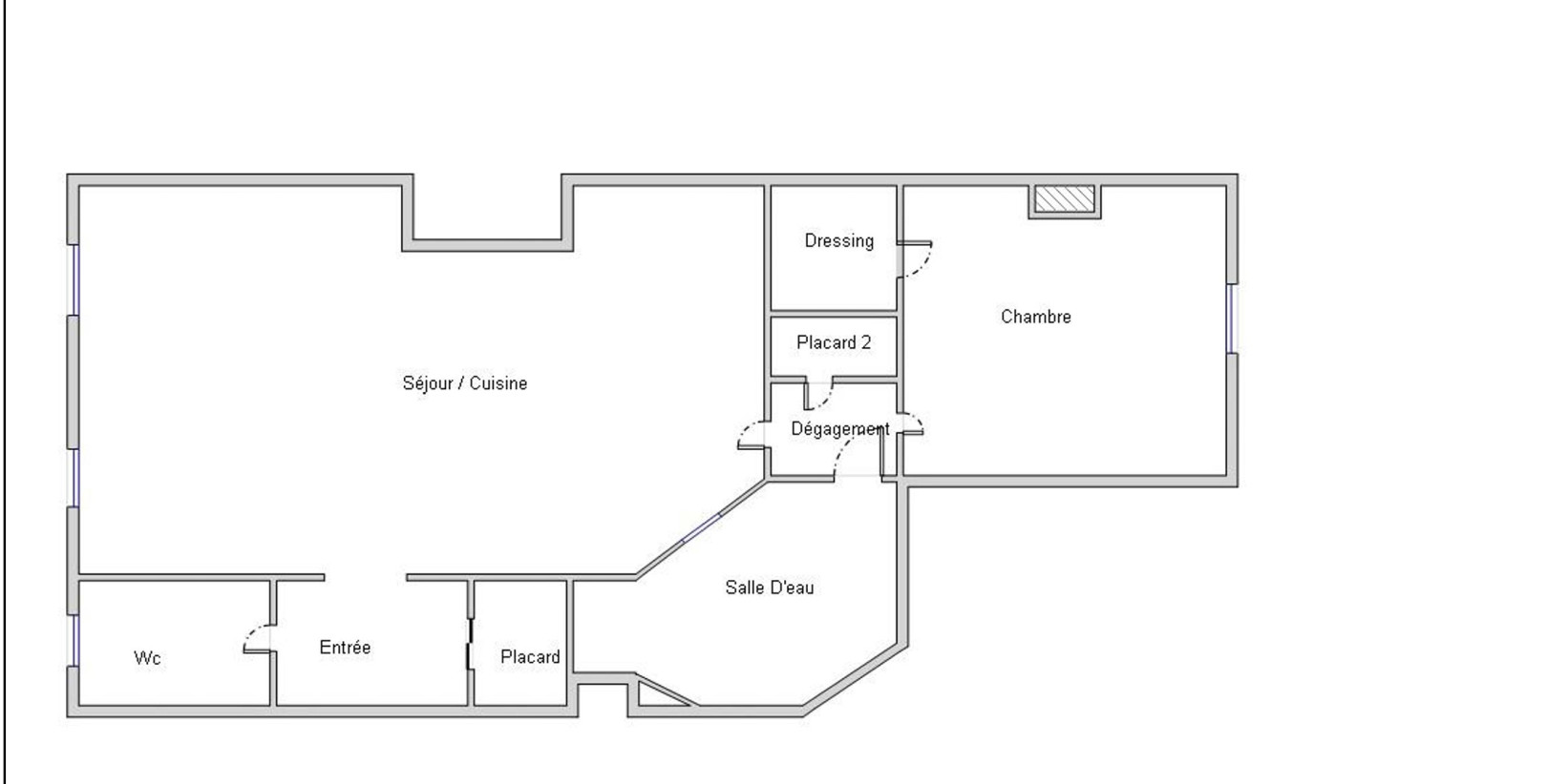 
                                                Vente
                                                 Charmant 2 pièces lumineux calme - Volontaires