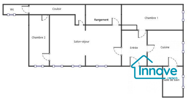 
                                                Vente
                                                 Charmant appartement 113 m² Versailles Saint Louis