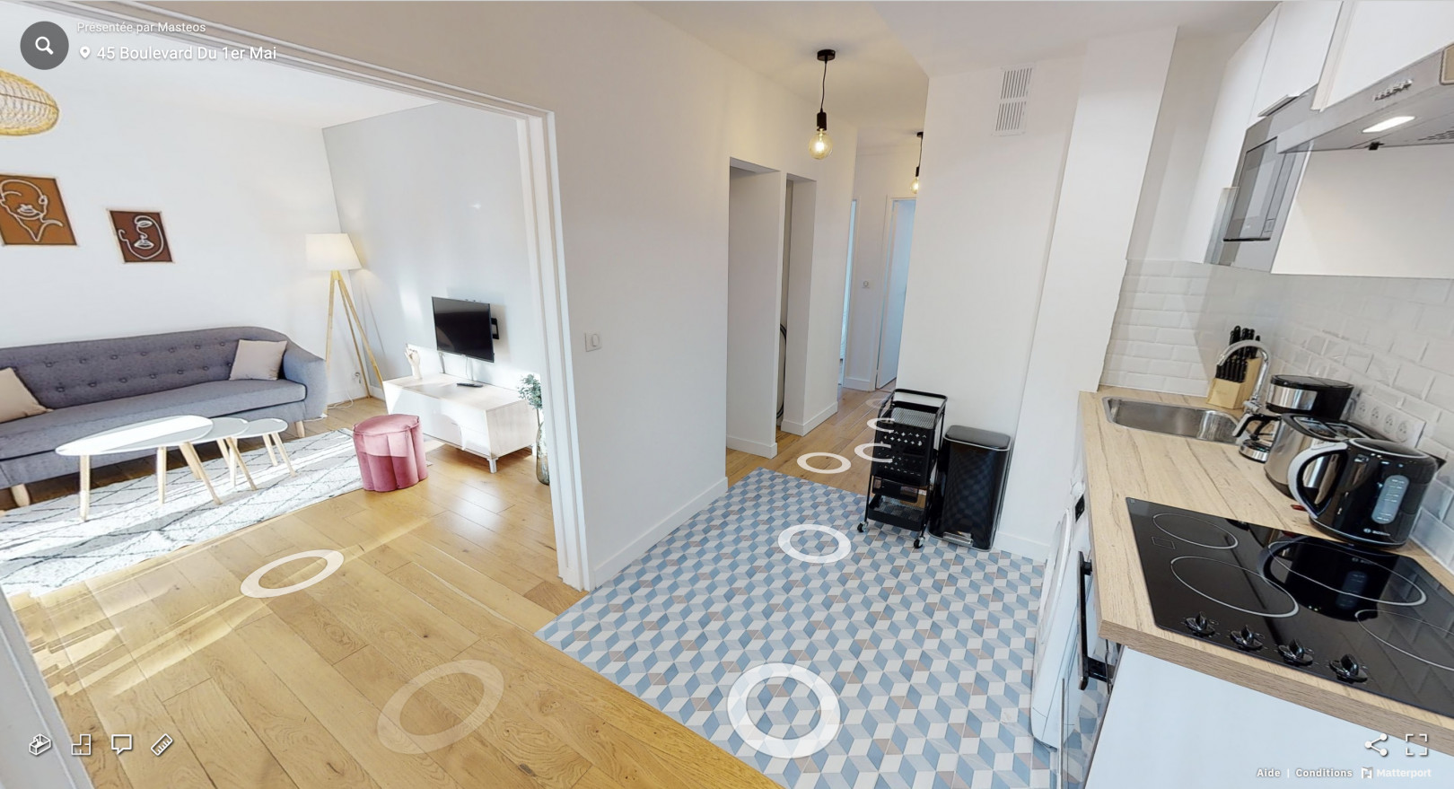 
                                                Colocation
                                                 Charmant appartement de 5 pièces à Massy