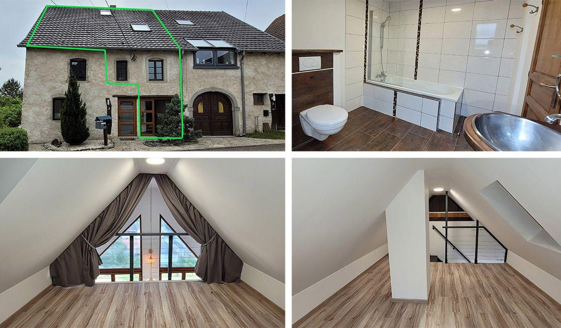 
                                                Location
                                                 Charmant appartement F2 avec jardin