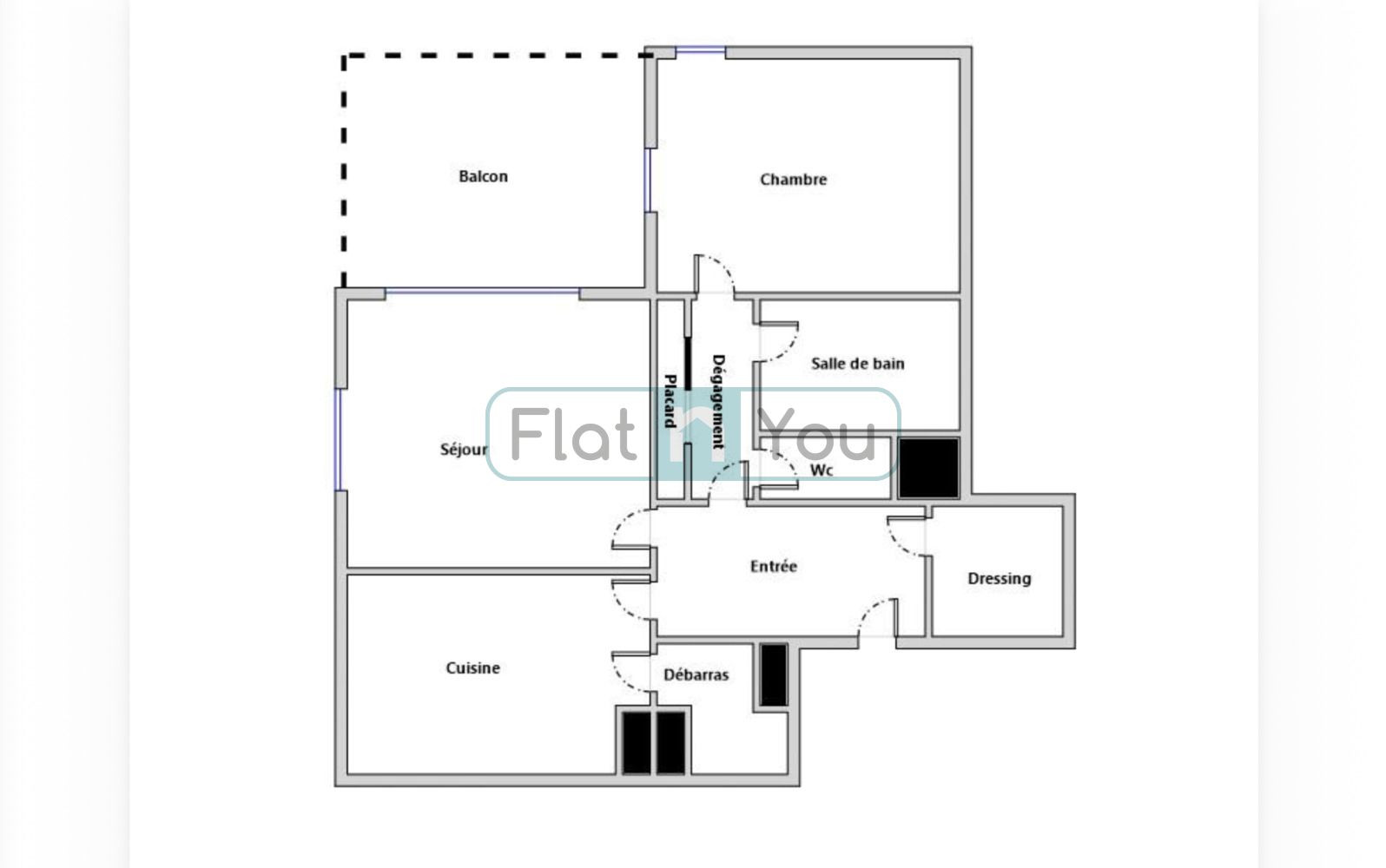 
                                                Location
                                                 Charmant Appartement - Paris 18ème