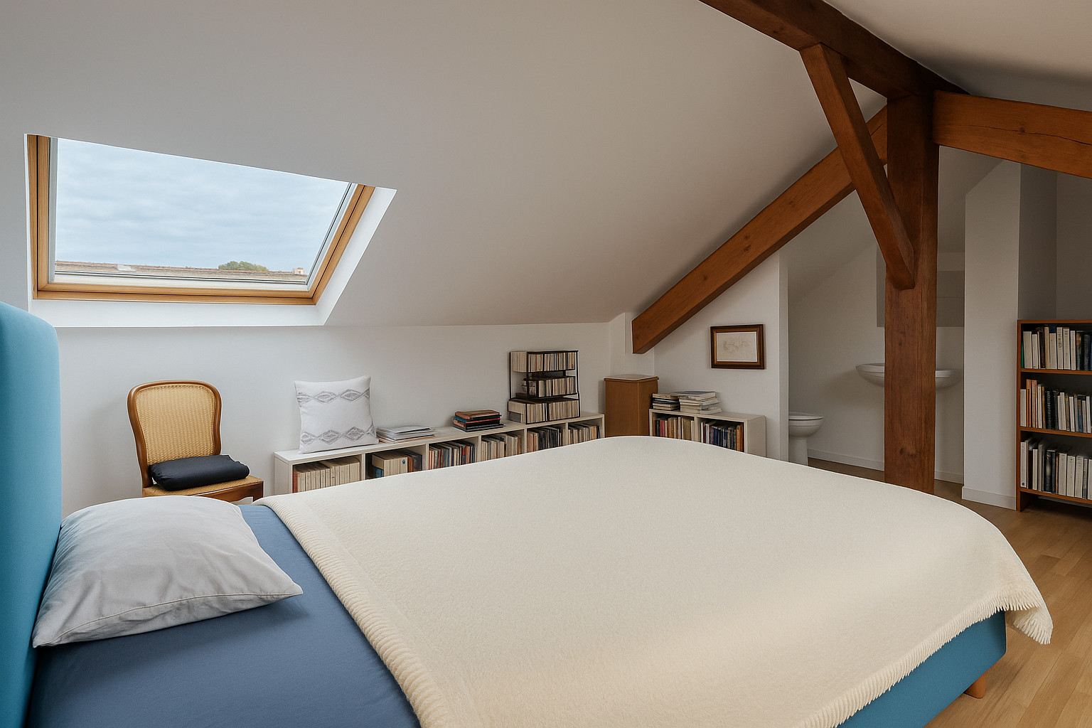 
                                                Vente
                                                 Charmant Duplex T3 à Meudon : dernier étage, vue imprenable