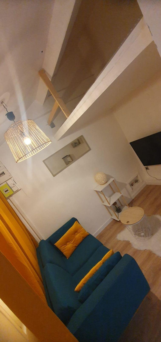 
                                                Location
                                                 Charmant studio meublé 18m²  plein de charme