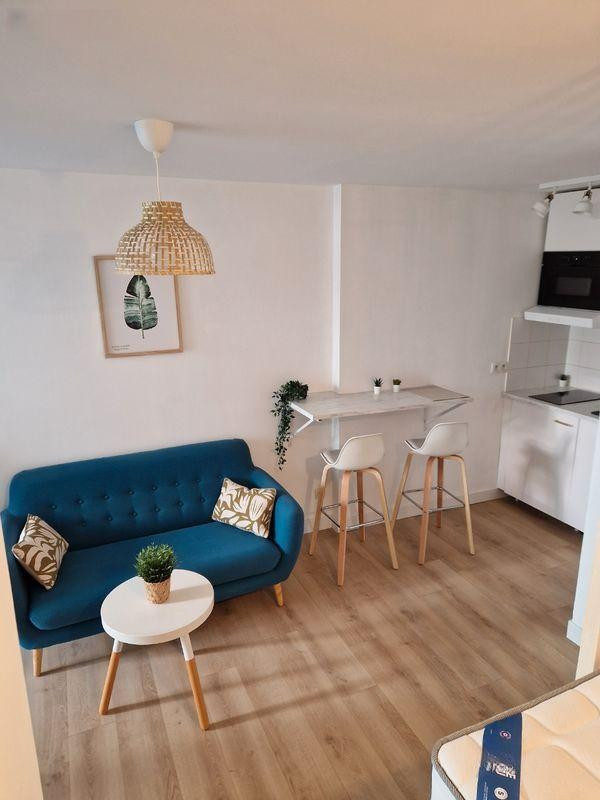 
                                                Location
                                                 Charmant studio meublé T1Bis 21m² avec terrasse