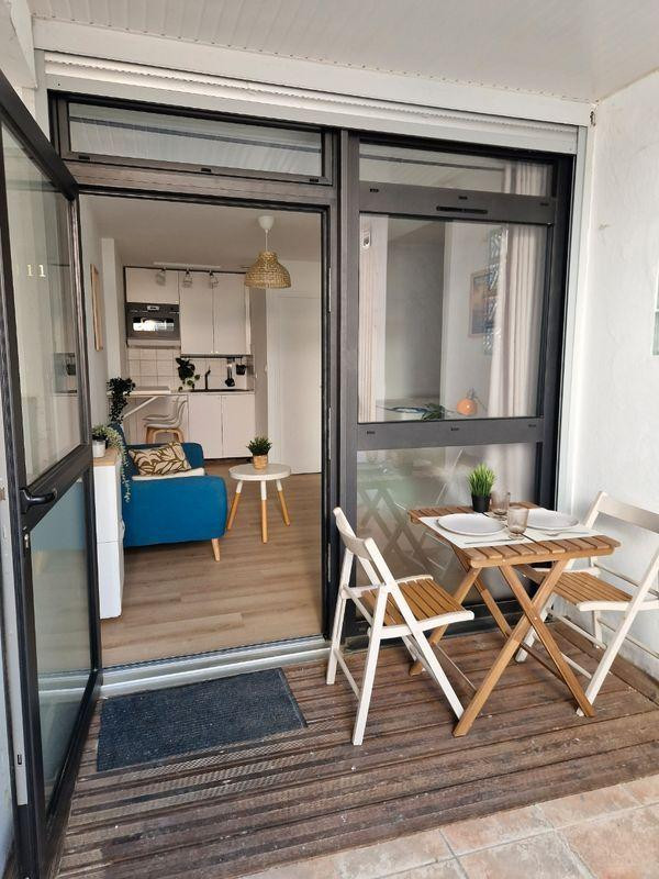 
                                                Location
                                                 Charmant studio meublé T1Bis 21m² avec terrasse
