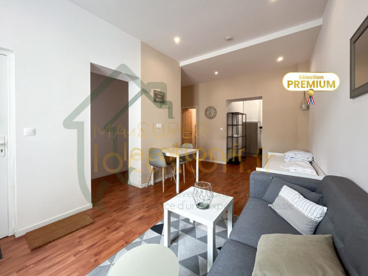 
                                                Location
                                                 Charmant T1 BIS meublé complètement rénové