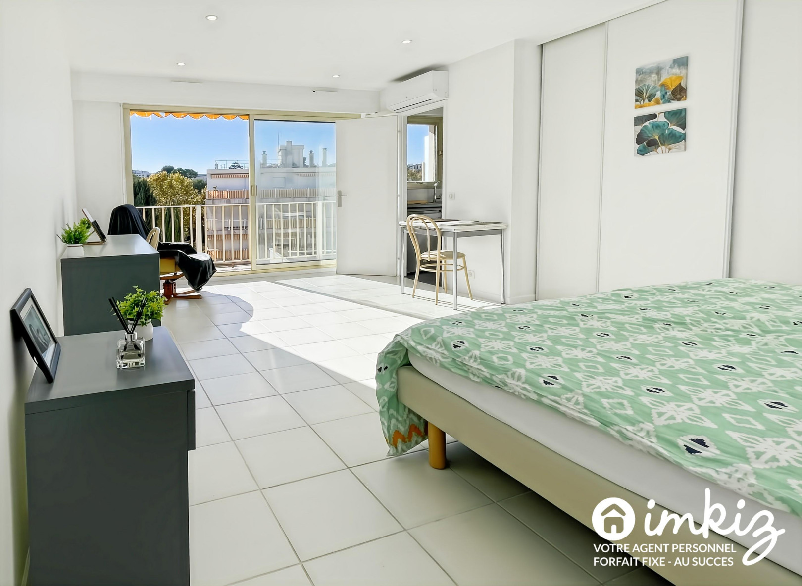 
                                                Vente
                                                 Charmant T1 rénové avec balcon et cave