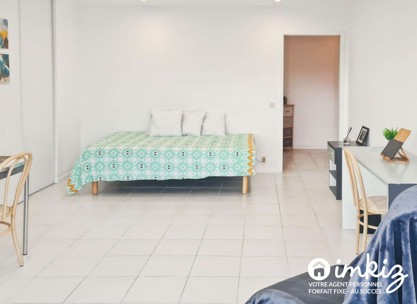 
                                                Vente
                                                 Charmant T1 rénové avec balcon et cave