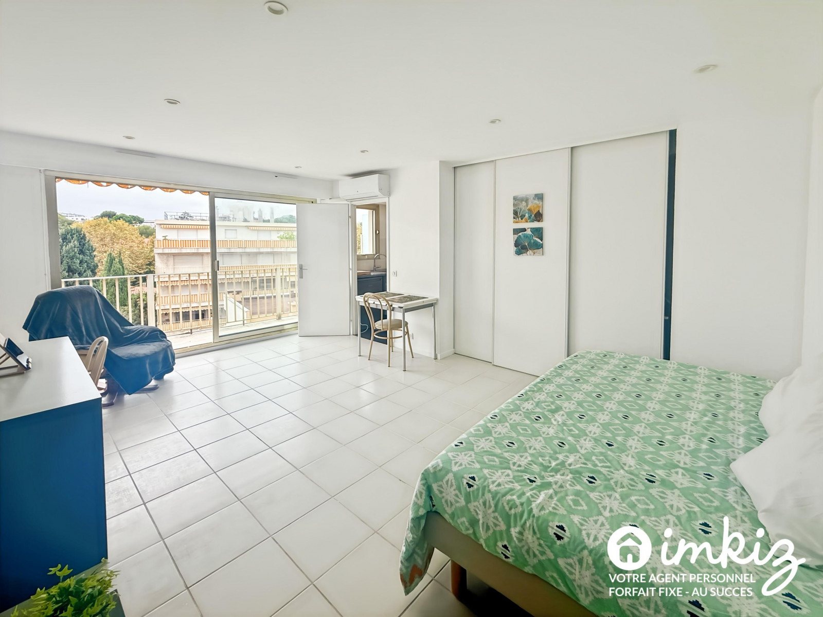 
                                                Vente
                                                 Charmant T1 rénové avec balcon et cave