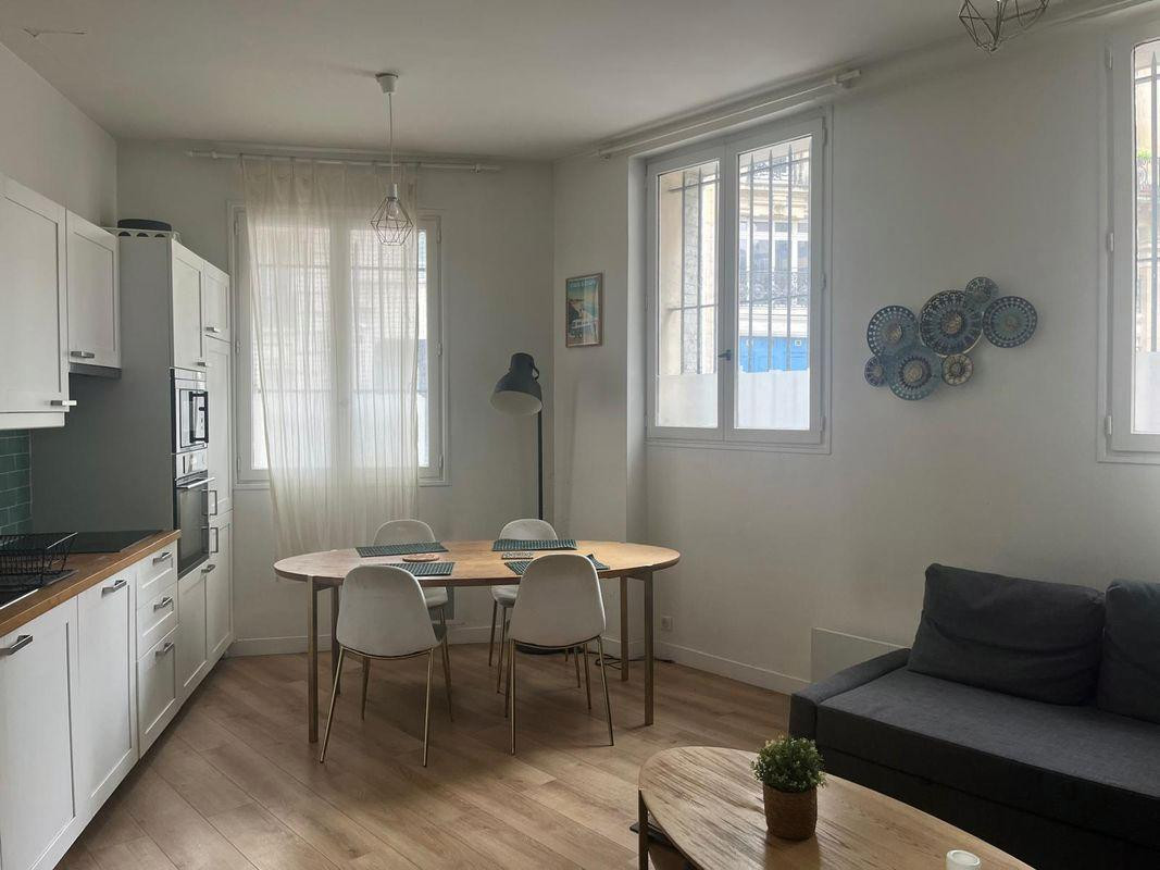 
                                                Location
                                                 Charmant T2 meublé rénové à Poissonnière