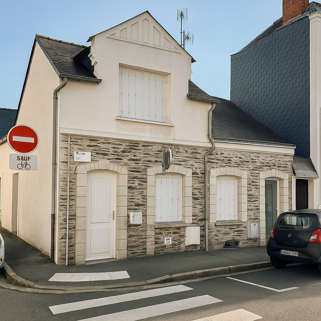 
                                                Vente
                                                 Charmante maison avec terrasse à Angers dans le quartier paisible de La Rue Boileau