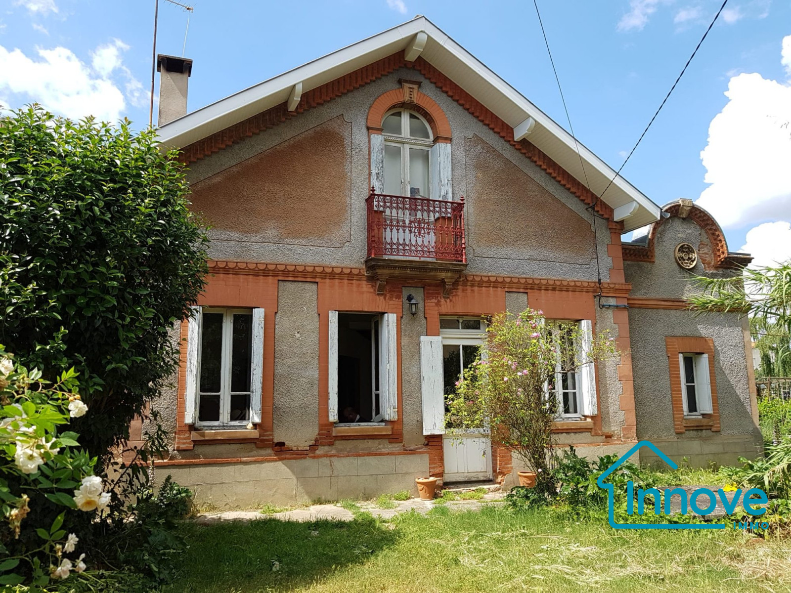 
                                                Vente
                                                 Charmante Toulousaine du XIXe Siécle avec dépendance sur terra