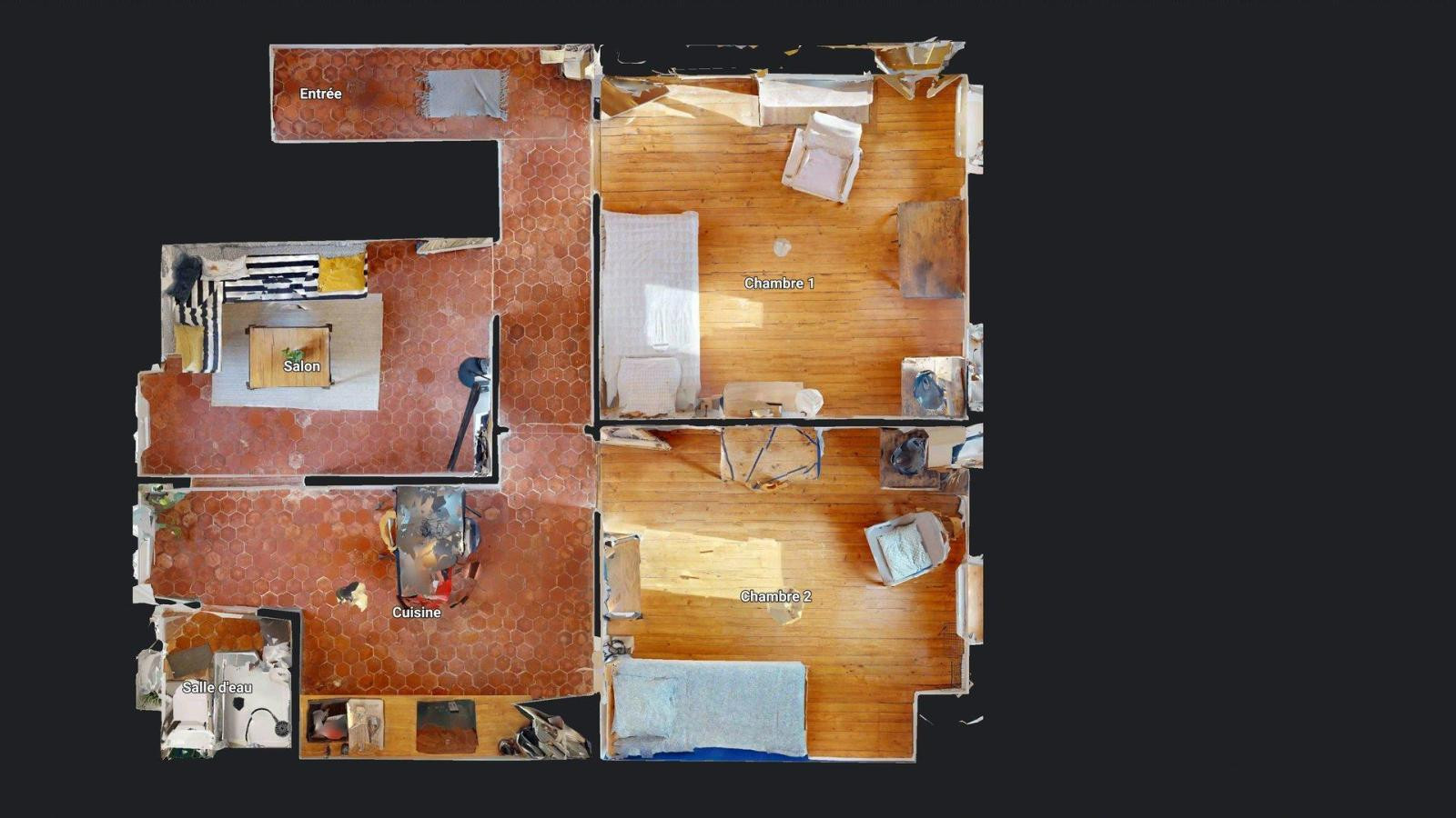 
                                                Location
                                                 Charme de l'ancien & Confort : T3 Rénové