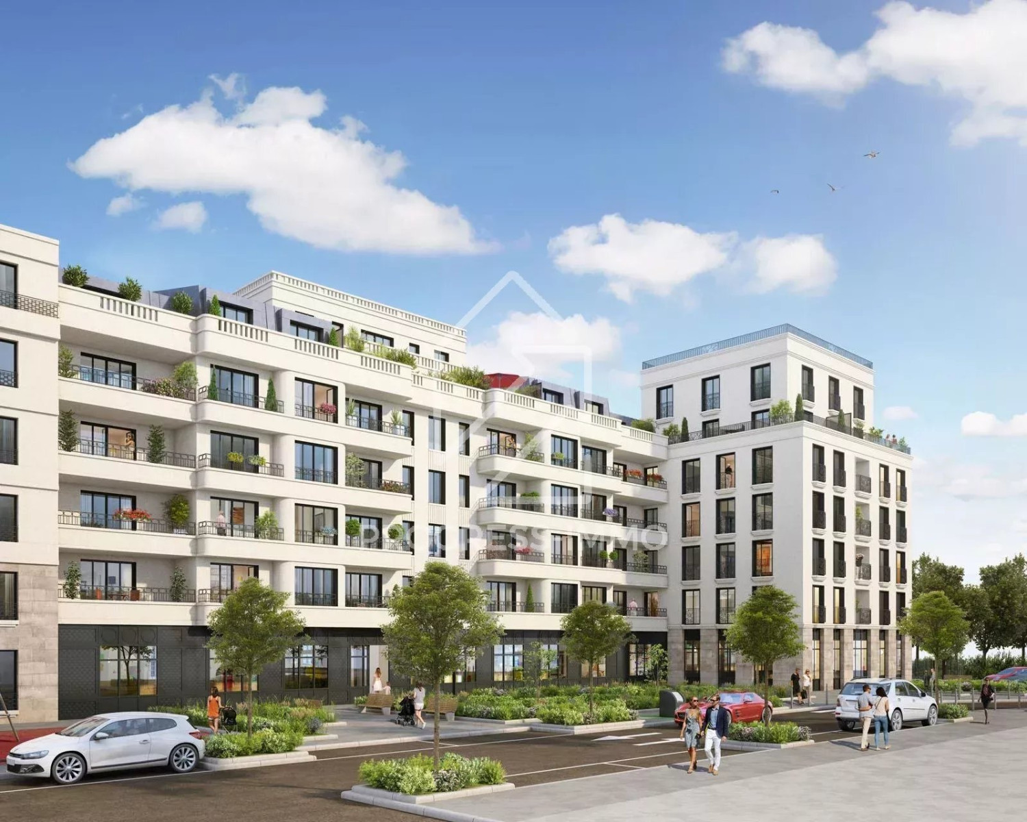 
                                                Location
                                                 Clamart 2 pièces dans résidence de 2022