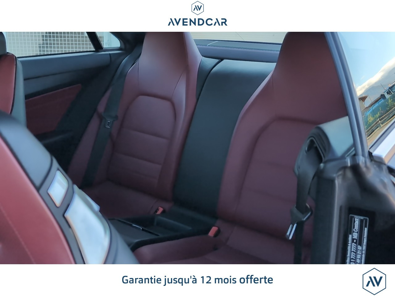
                                                Voiture
                                                 CLASSE E COUPE 3.0 400 335 AVANTGARDE 7G-TRONIC BVA