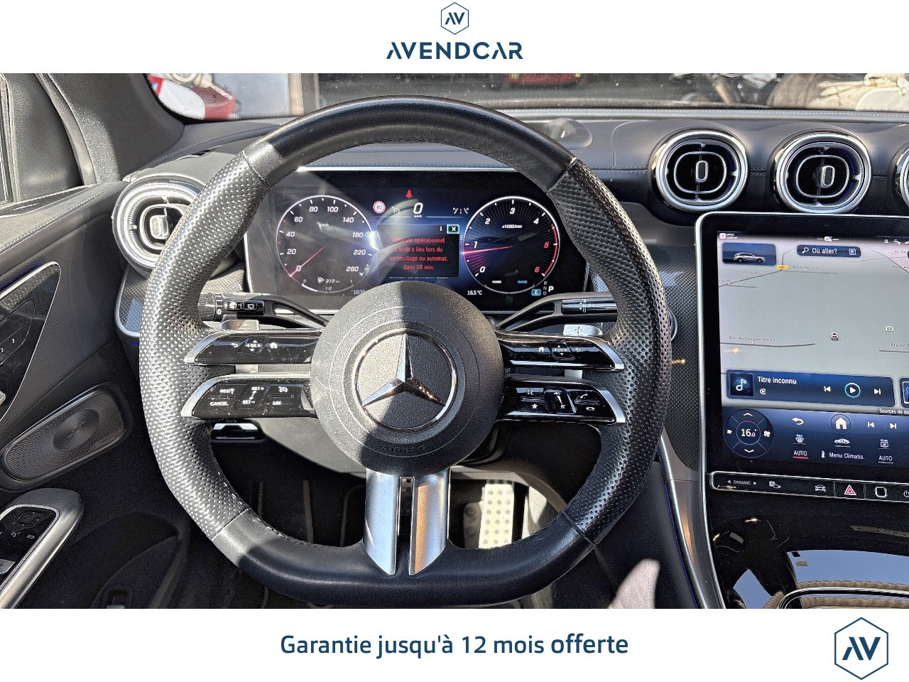 
                                                Voiture
                                                 CLASSE GLC 2.0 220 D 195 AMG LINE 4MATIC 9G-TRONIC BVA