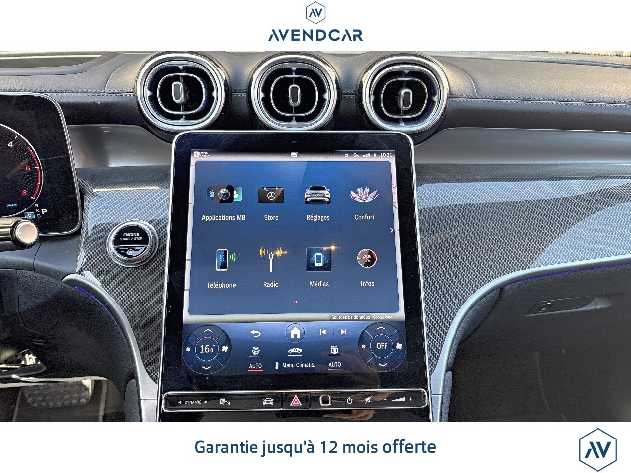 
                                                Voiture
                                                 CLASSE GLC 2.0 220 D 195 AMG LINE 4MATIC 9G-TRONIC BVA