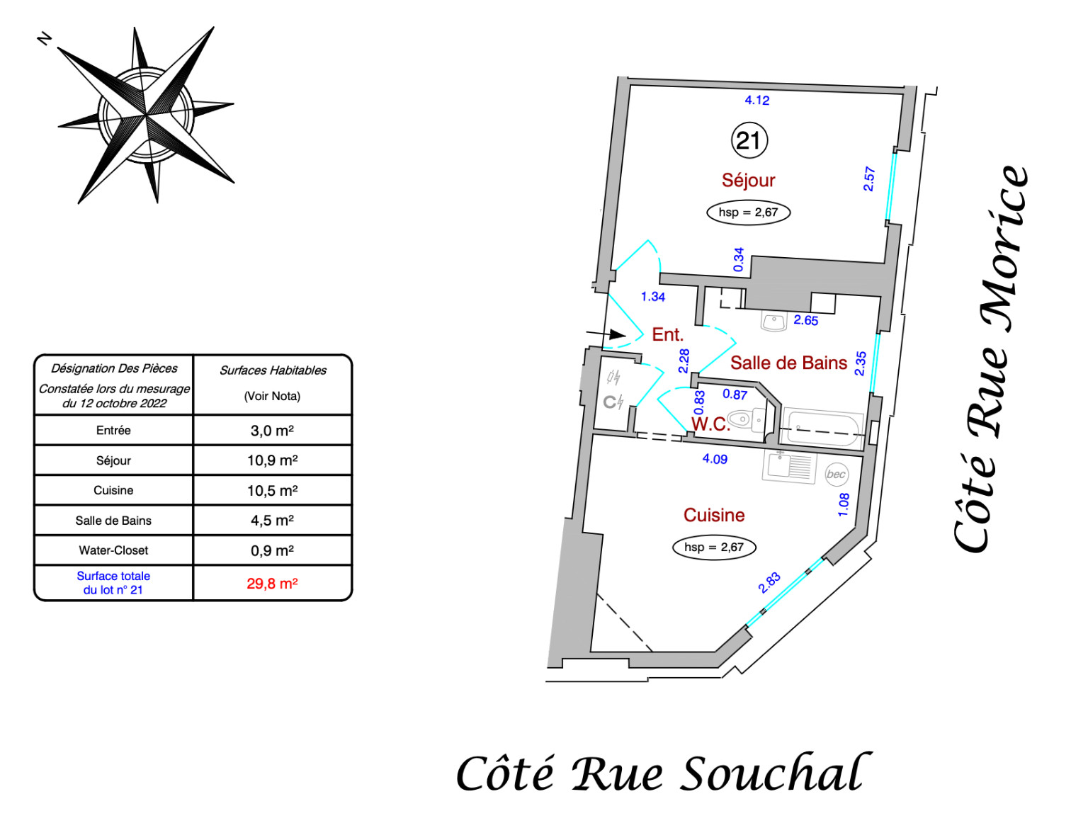 
                                                Vente
                                                 CLICHY - SOUCHAL