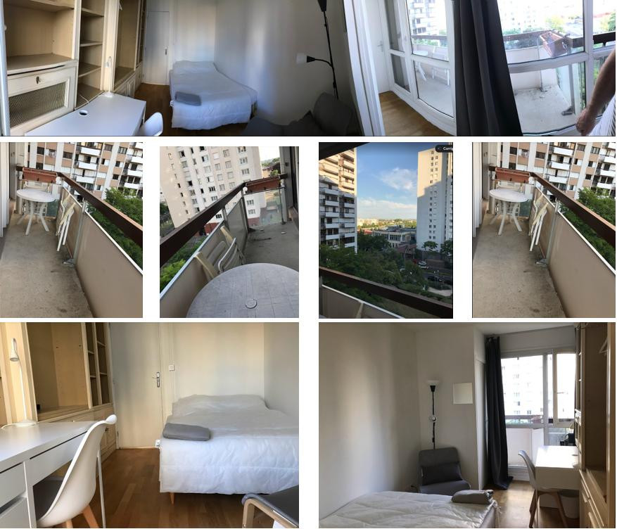 
                                                Colocation
                                                 Coloc studieuse - RER 3 mins – supermarché 1 min