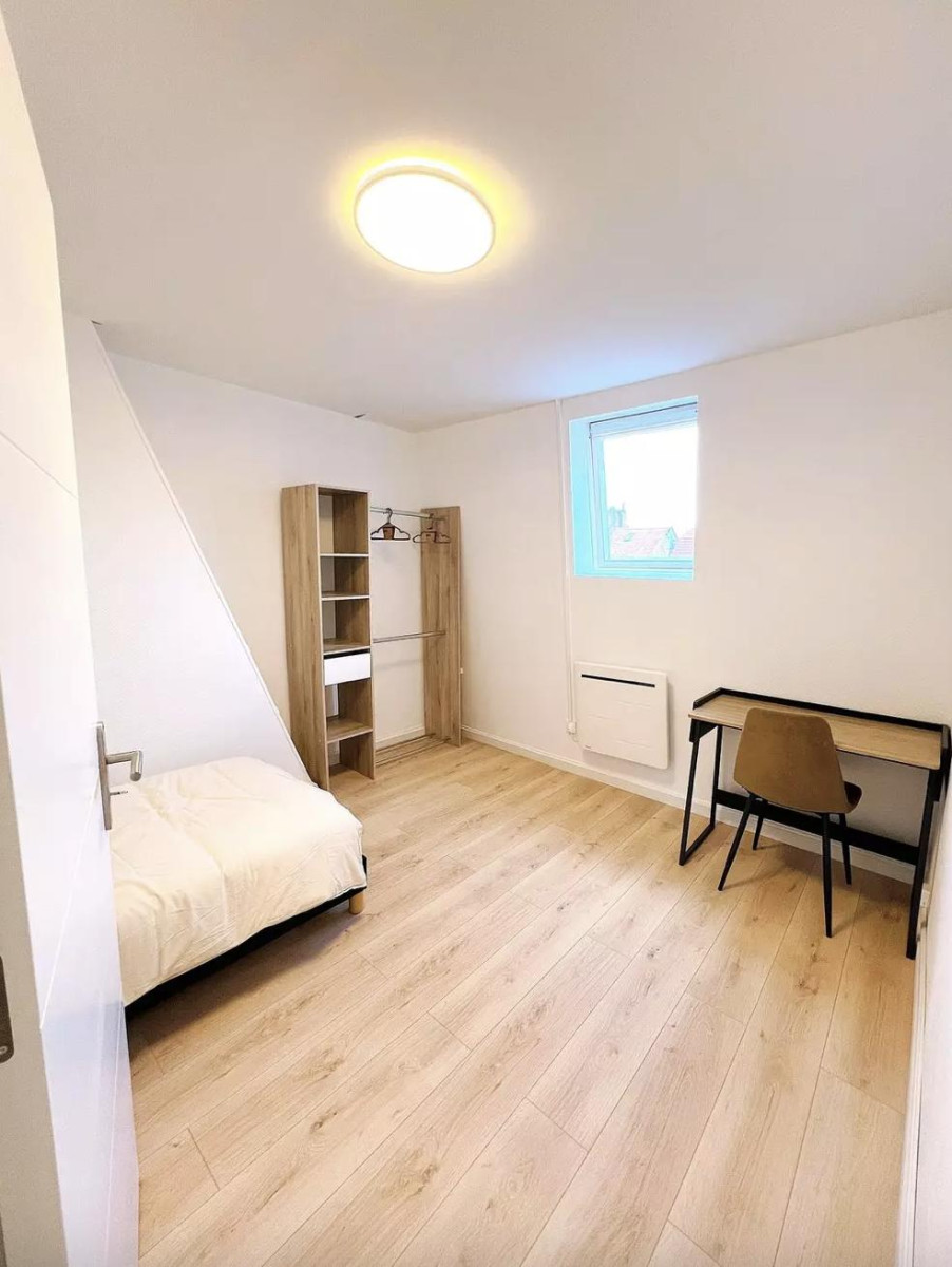 
                                                Colocation
                                                 Colocation 5 chambres – Maison 126 m² - Meublé