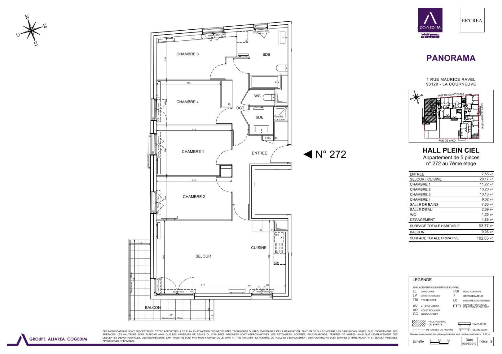 
                                                Colocation
                                                 Colocation dans un T5 - Balcon – La Courneuve