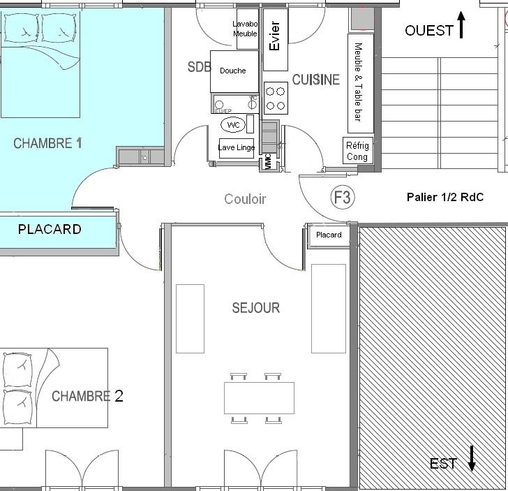 
                                                Location
                                                 COLOCATION ETUDIANTS à PESSAC -T3