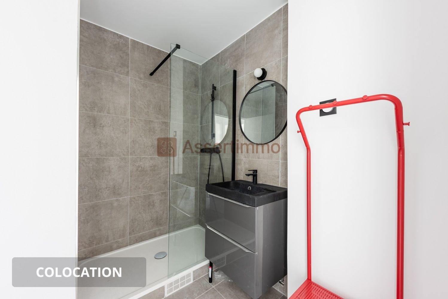 
                                                Colocation
                                                 Colocation Meublée 1 chambre douche et ménage