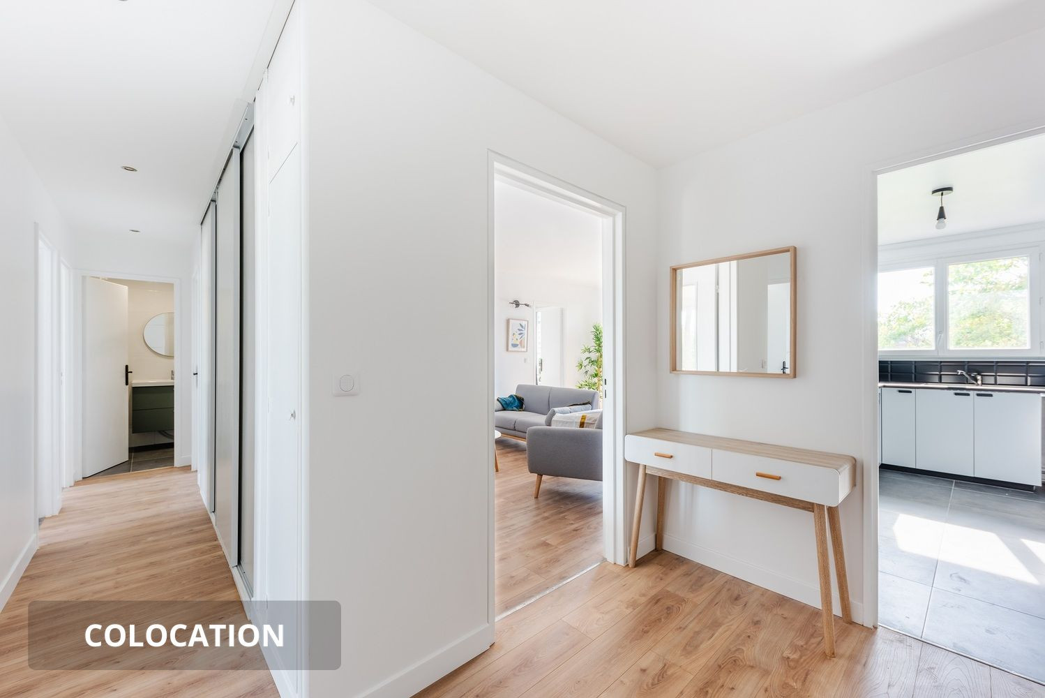 
                                                Colocation
                                                 Colocation Meublée 3 chambres disponibles