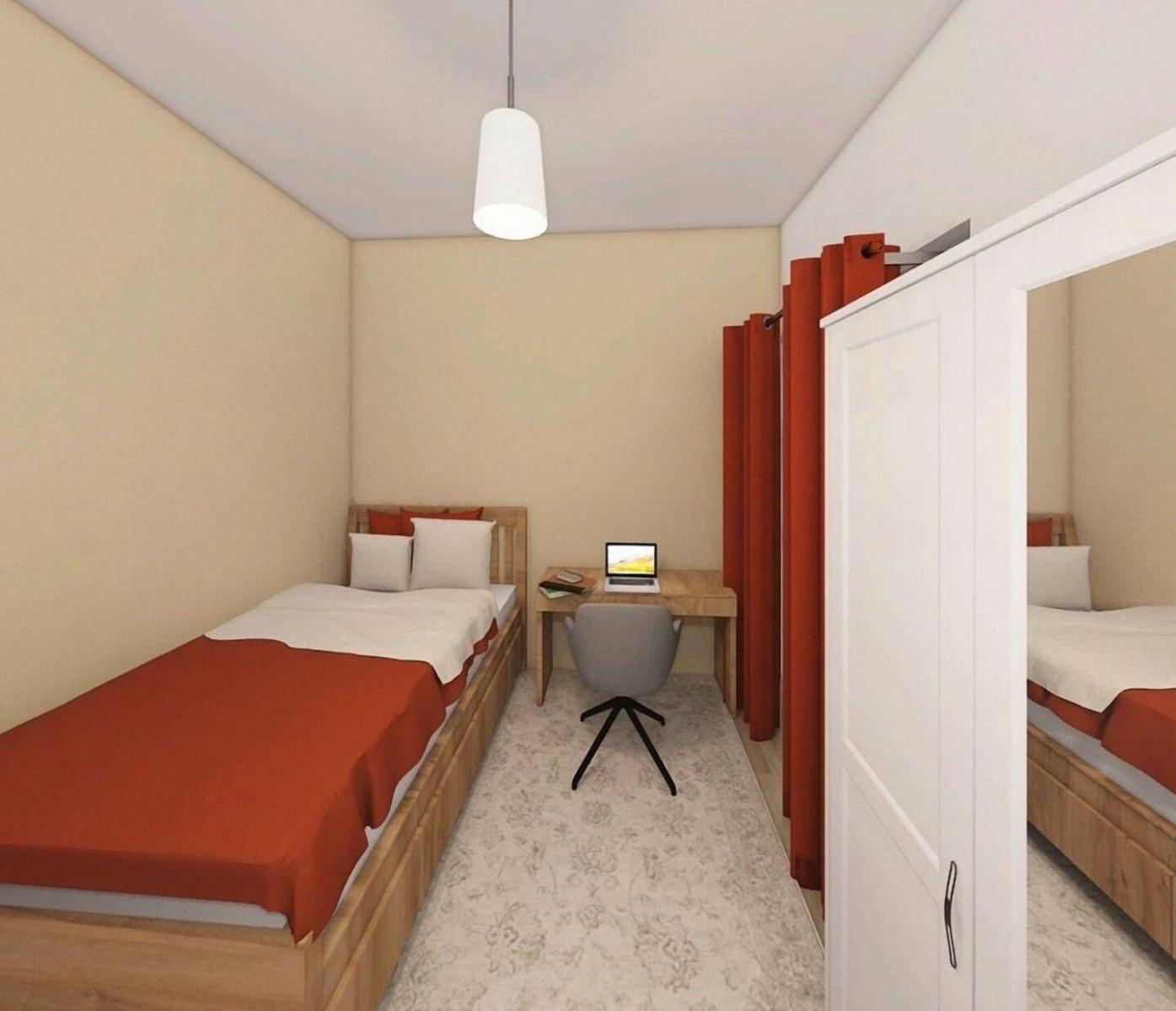 
                                                Colocation
                                                 Colocation meublée 5 chambres de 97m²
