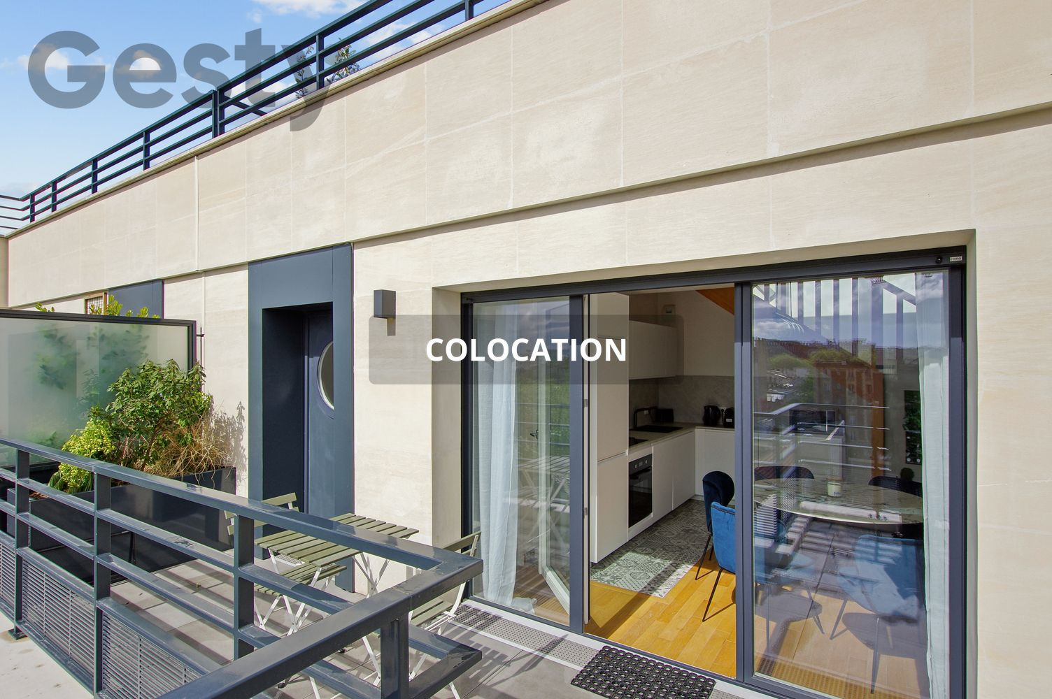 
                                                Colocation
                                                 COLOCATION – SUPERBE T5 MEUBLÉ AVEC TERRASSE