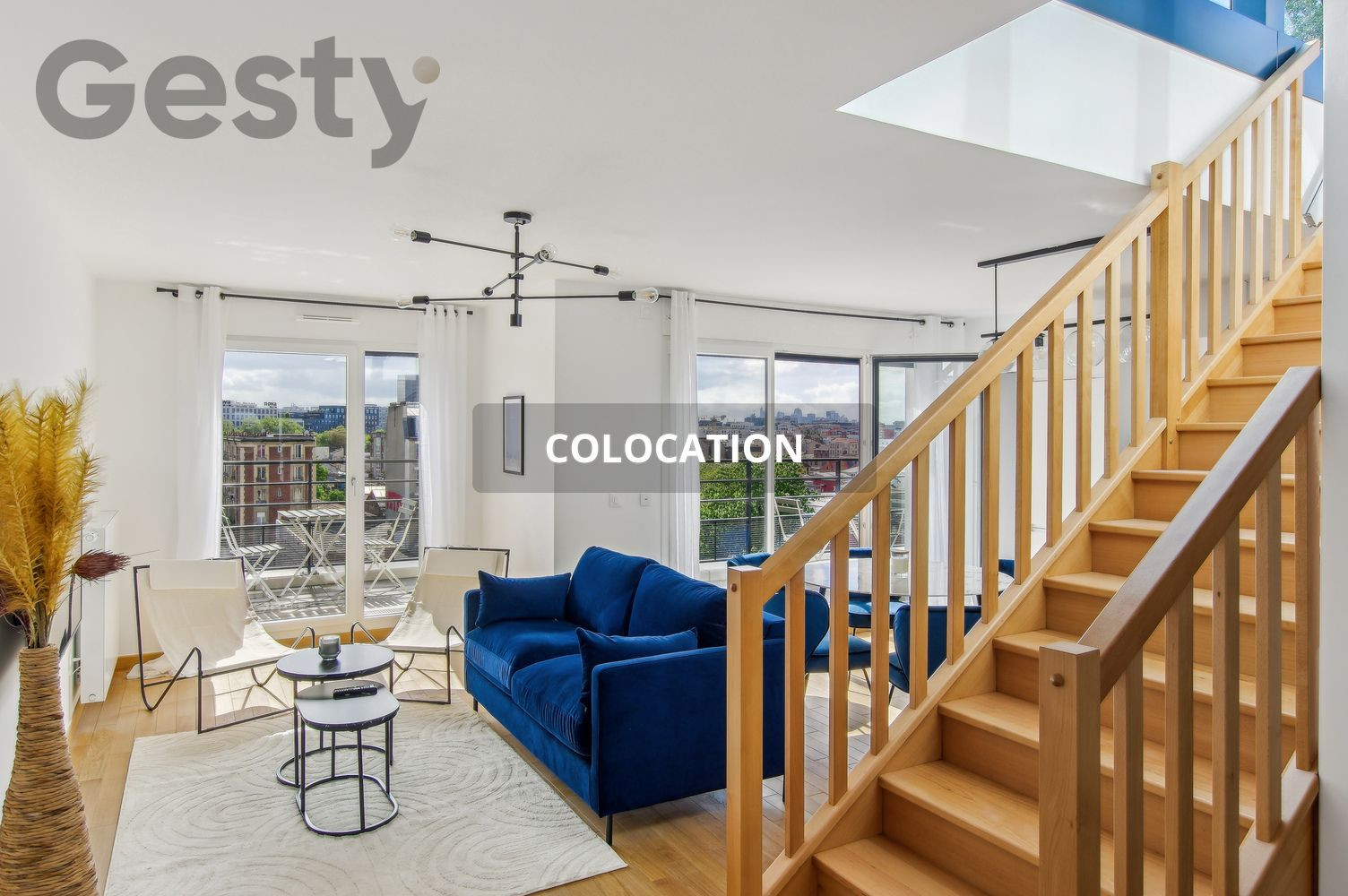 
                                                Colocation
                                                 COLOCATION – SUPERBE T5 MEUBLÉ AVEC TERRASSE