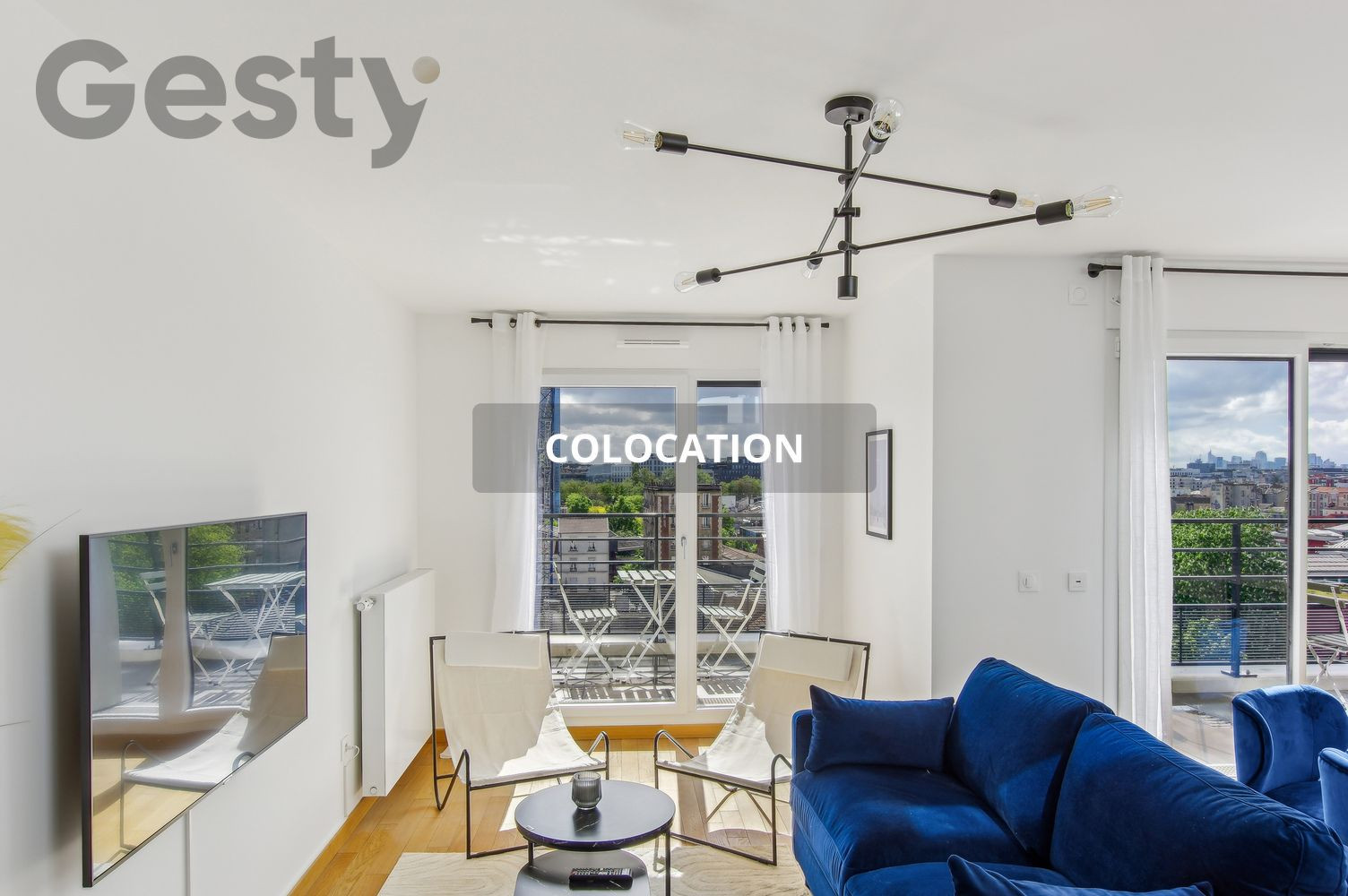 
                                                Colocation
                                                 COLOCATION – SUPERBE T5 MEUBLÉ AVEC TERRASSE