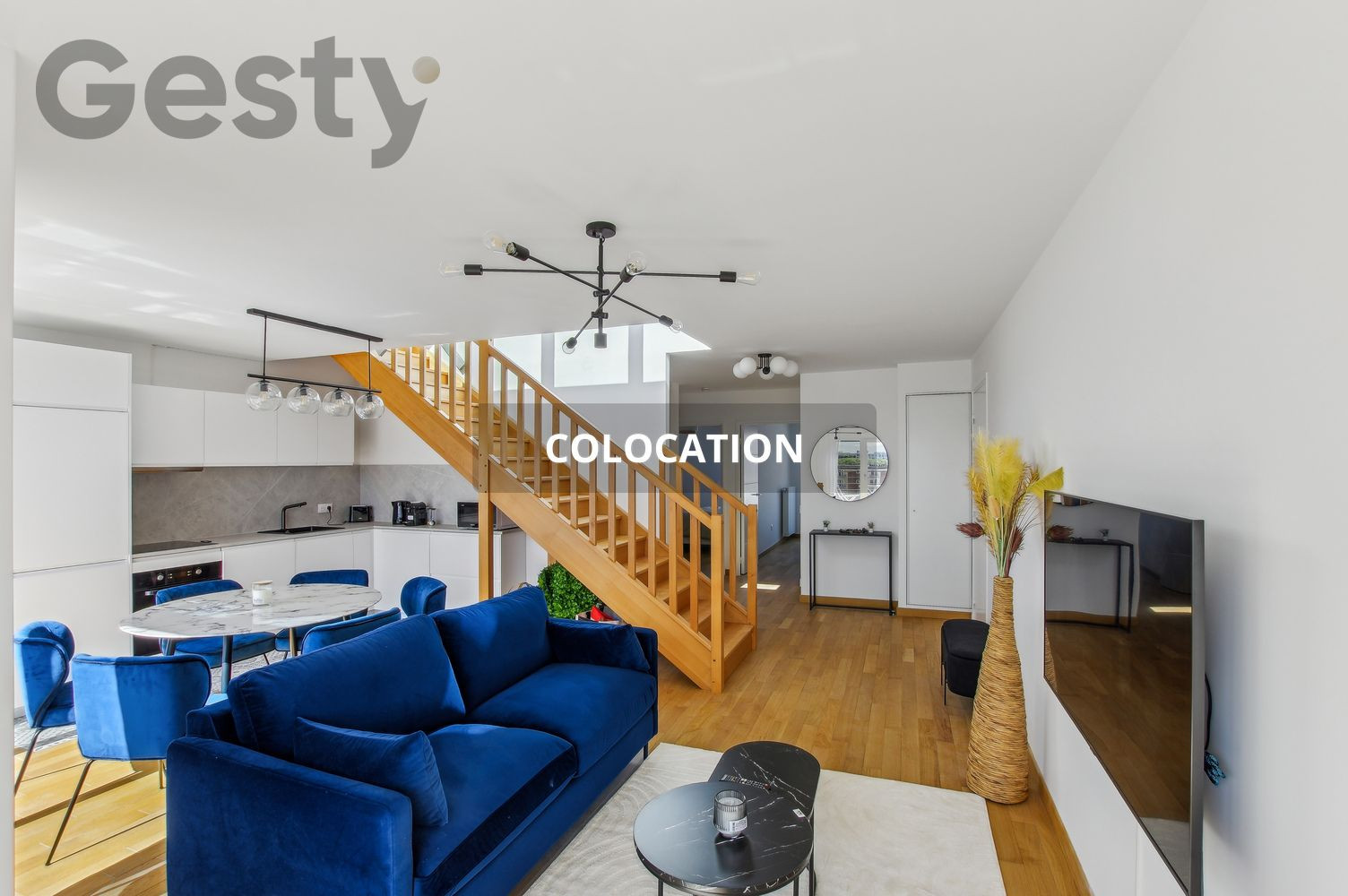 
                                                Colocation
                                                 COLOCATION – SUPERBE T5 MEUBLÉ AVEC TERRASSE