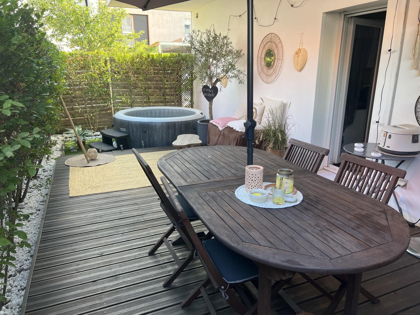 
                                                Colocation
                                                 Colocation T3 66m2 + terrasse 20m2 + spa l’été