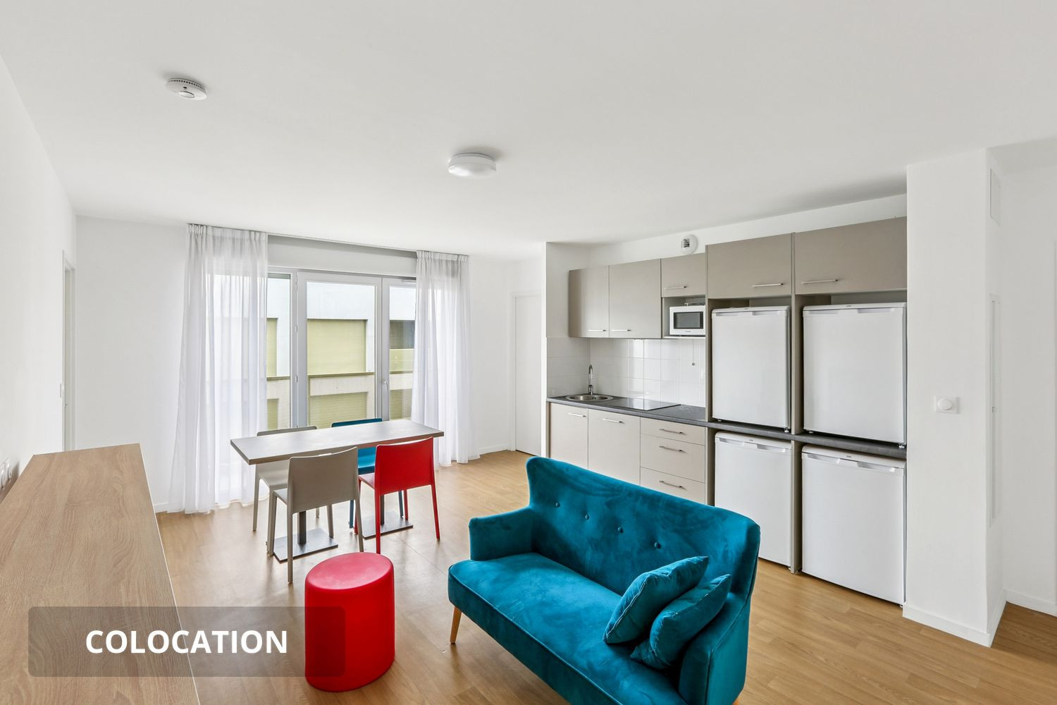 
                                                Colocation
                                                 Colocation tout confort – Résidence