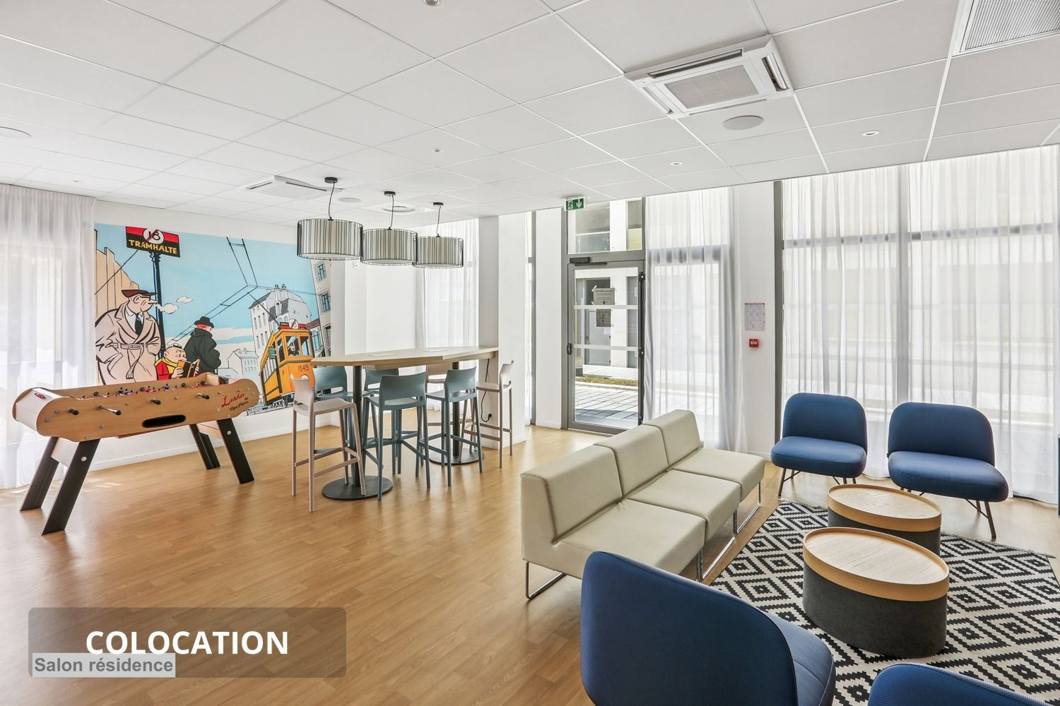 
                                                Colocation
                                                 Colocation tout confort – Résidence