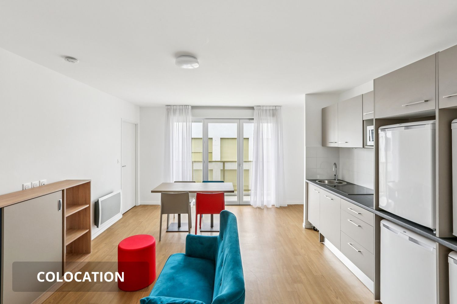 
                                                Colocation
                                                 Colocation tout confort – Résidence