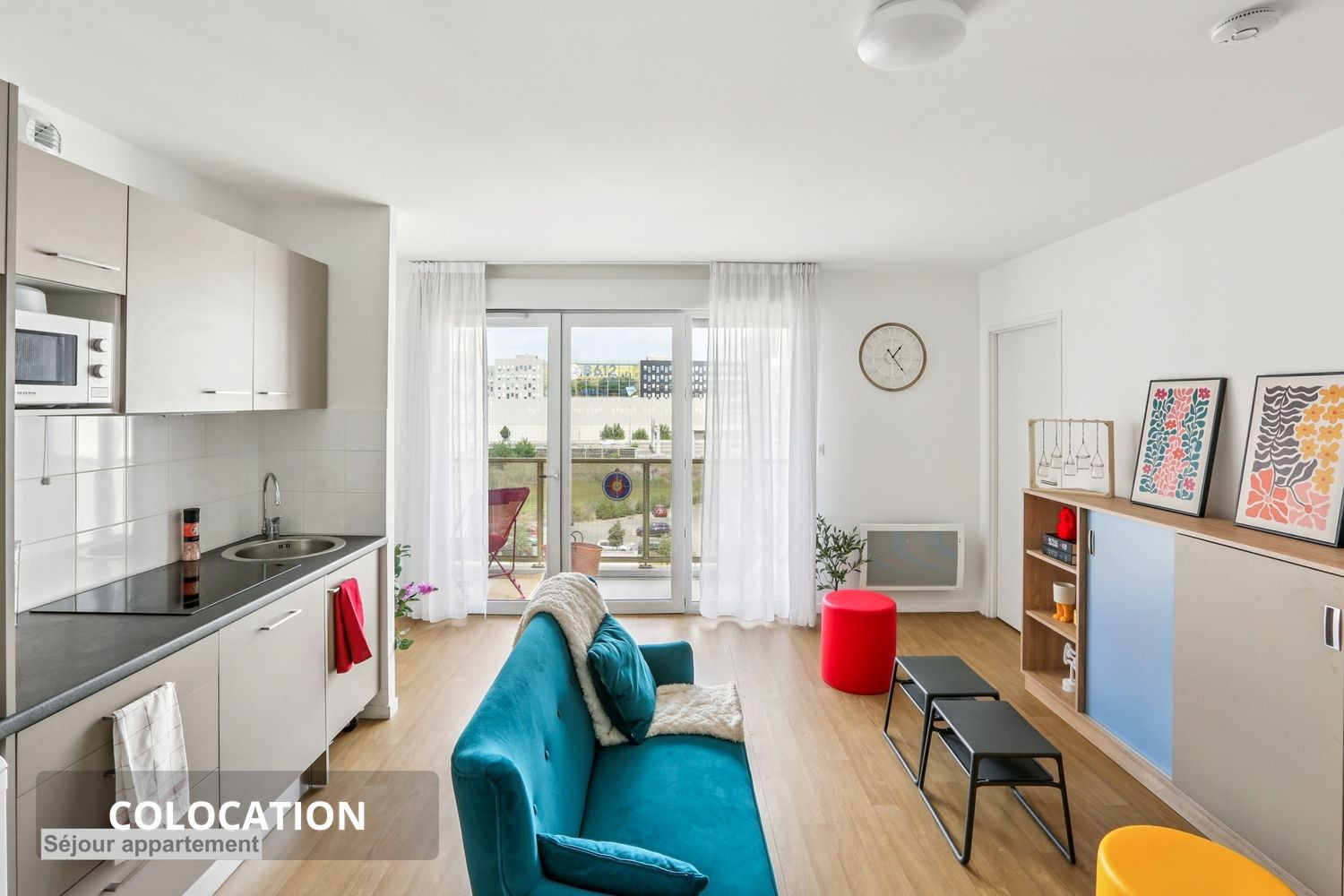 
                                                Colocation
                                                 Chambre en colocation - Douche privative