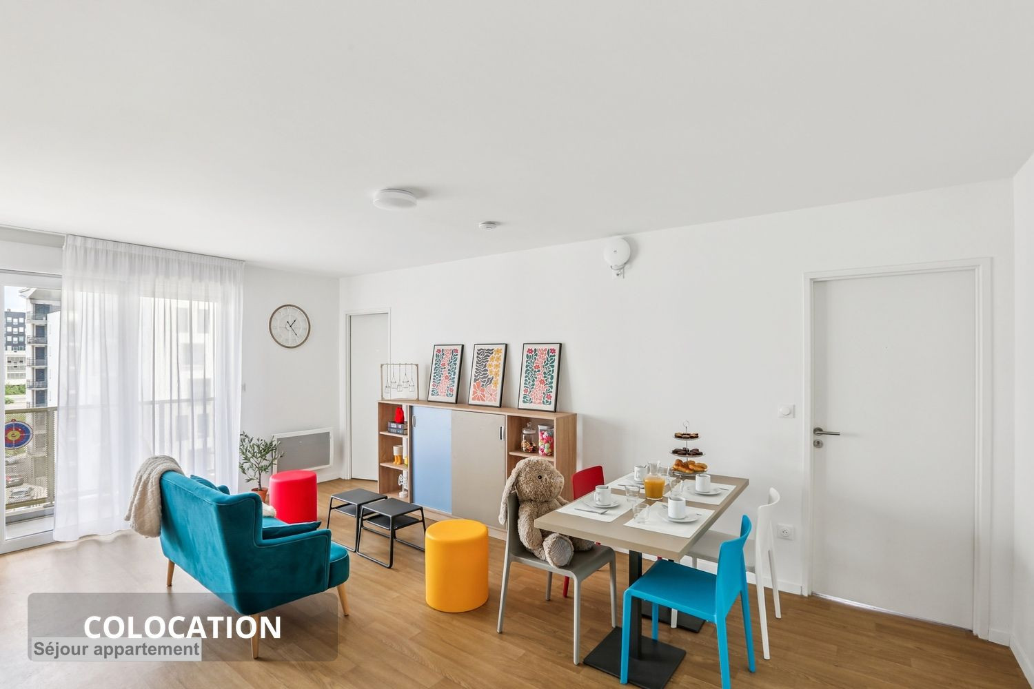 
                                                Colocation
                                                 Chambre en colocation - Douche privative