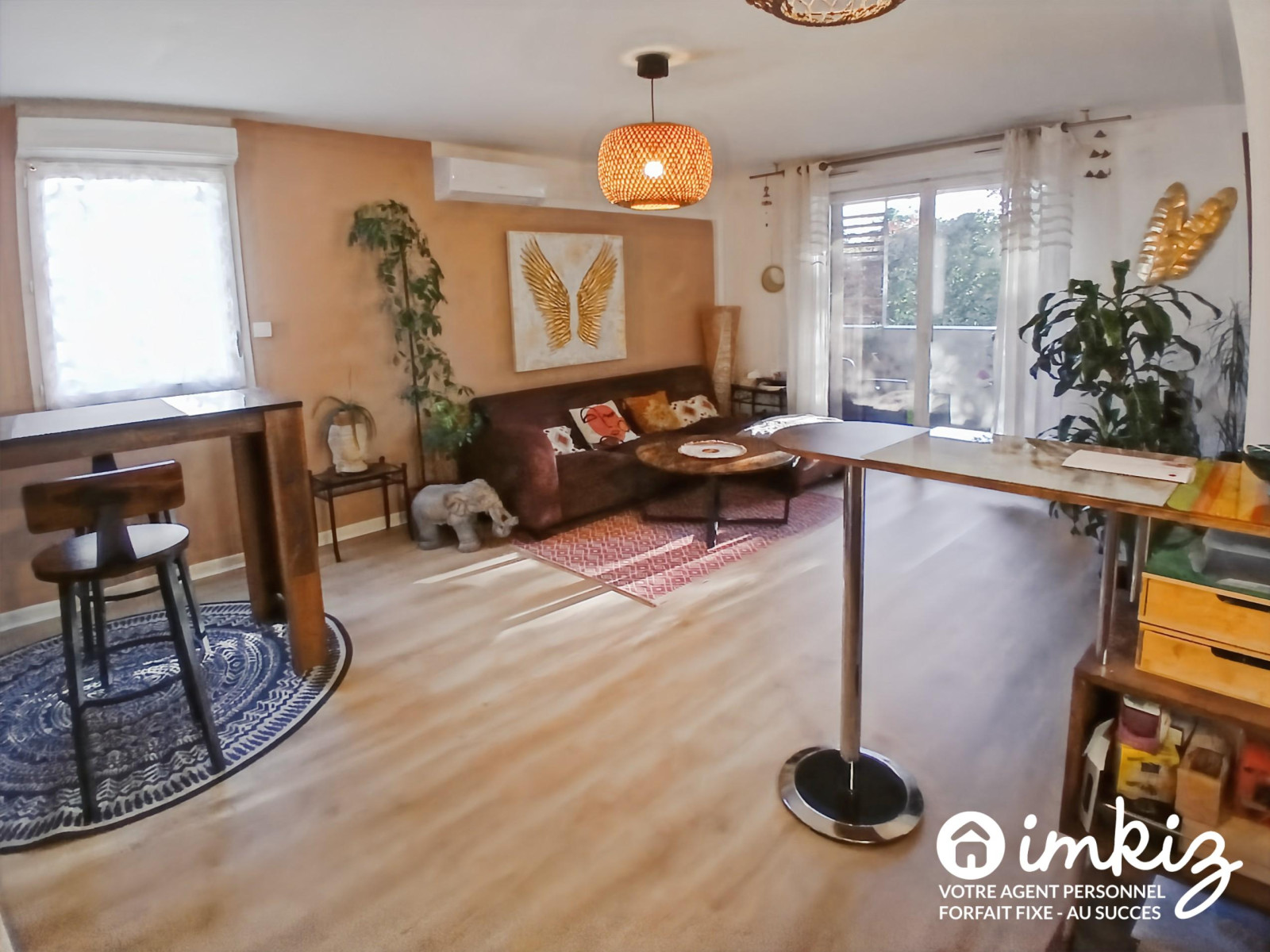 
                                                Vente
                                                 Colomiers- T3- climatisé - terrasse - parking ssol