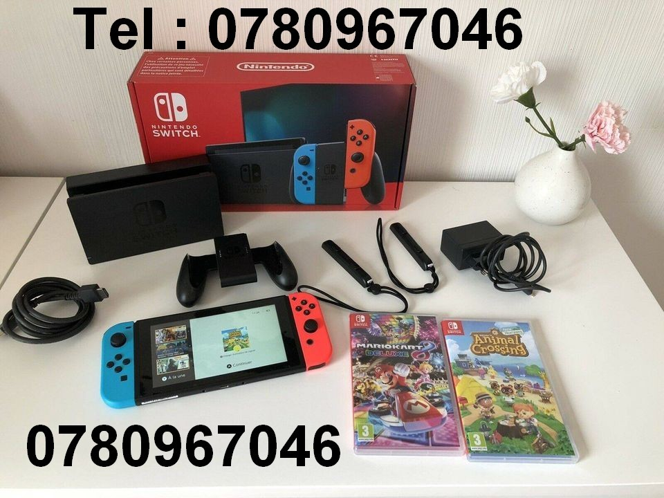 
                                                Console, jeu vidéo
                                                 Console Nintendo Switch plus 2 jeux